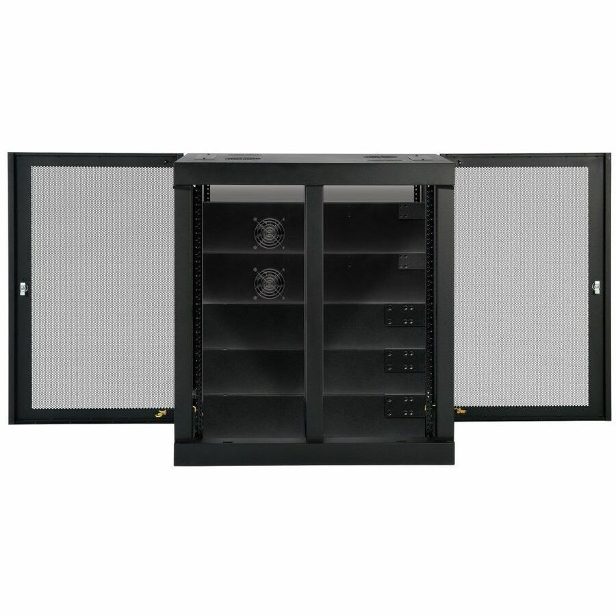 Alternate-Image5 Image for Tripp Lite by Eaton SmartRack 18U Heavy-Duty Low-Profile Server-Depth Side-Mount Wall-Mount Rack Enclosure Cabinet