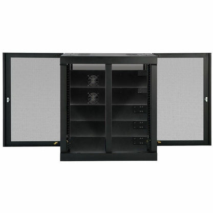 Alternate-Image5 Image for Tripp Lite by Eaton SmartRack 18U Heavy-Duty Low-Profile Server-Depth Side-Mount Wall-Mount Rack Enclosure Cabinet