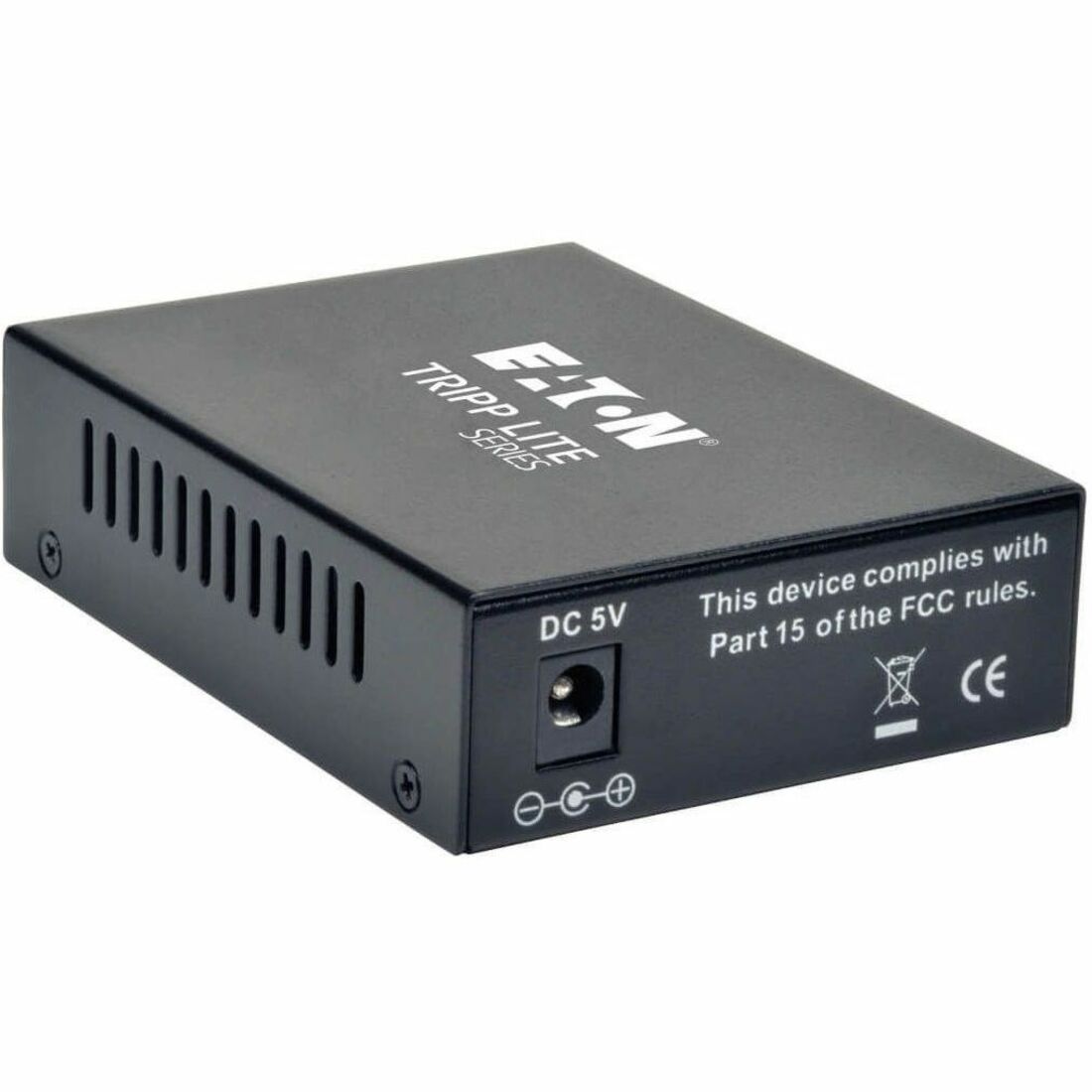 Main Image for Eaton Tripp Lite Series 10/100/1000 LC Multimode Fiber to Ethernet Media Converter, 550M, 850nm
