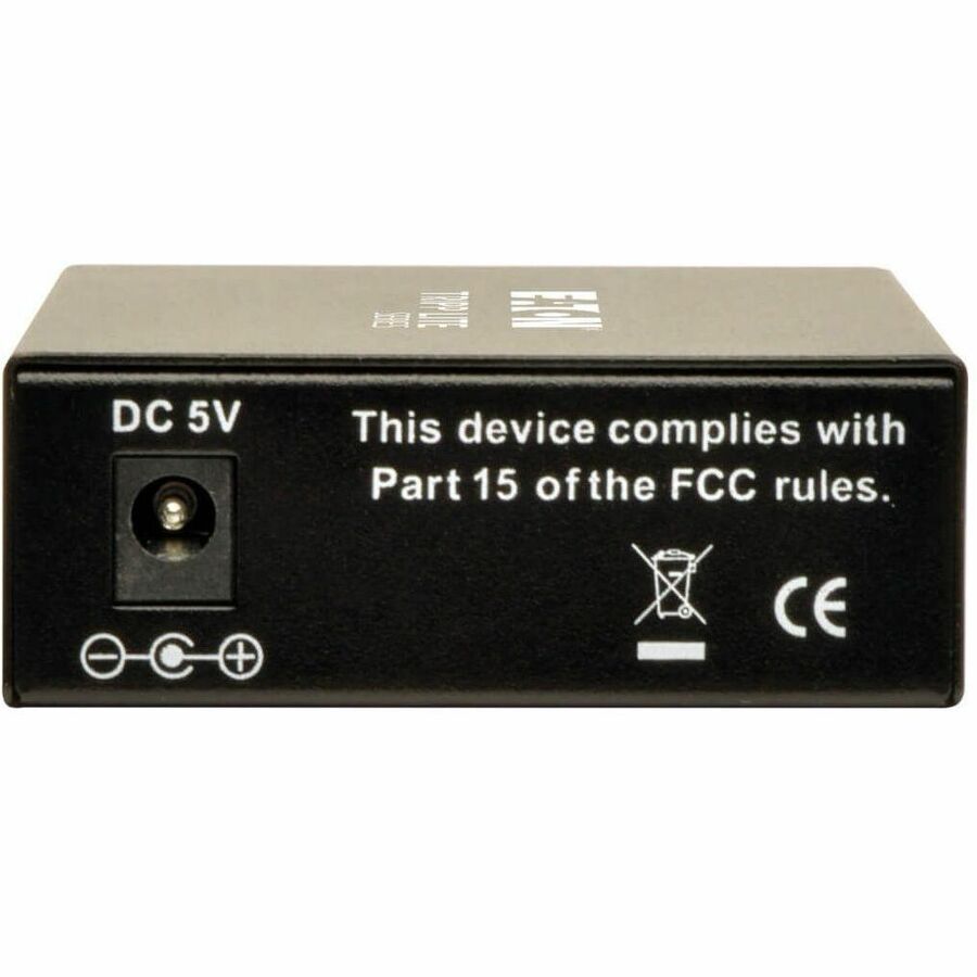 Alternate-Image4 Image for Eaton Tripp Lite Series 10/100/1000 LC Multimode Fiber to Ethernet Media Converter, 550M, 850nm