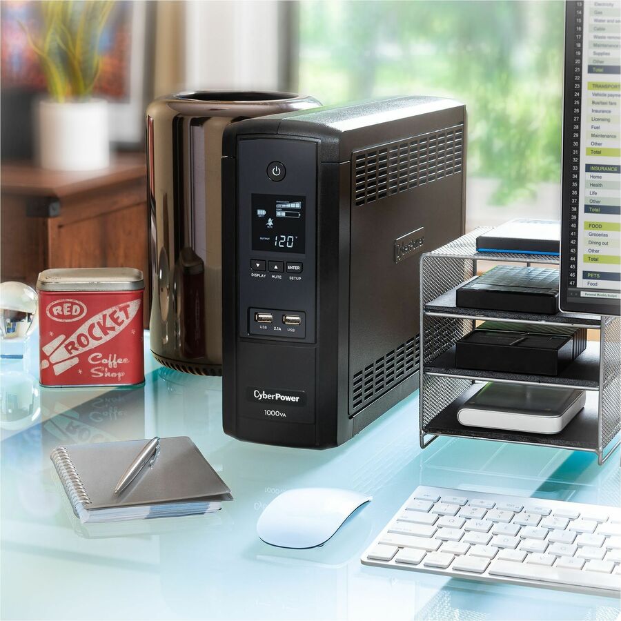 Alternate-Image6 Image for CyberPower BRG1000AVRLCD Intelligent LCD UPS Systems