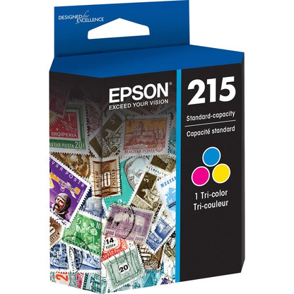 Right Image for Epson 215 Original Inkjet Ink Cartridge - Tri-color - 1 Each