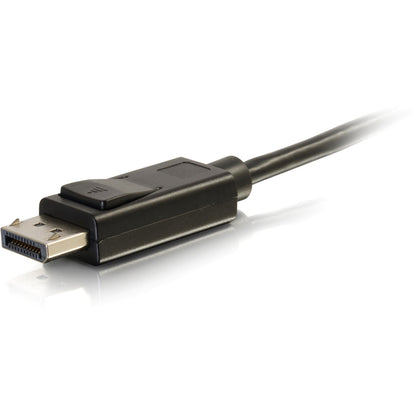 Alternate-Image1 Image for C2G Mini DisplayPort to DisplayPort Adapter Cable - 6ft, 4K 30Hz, Black
