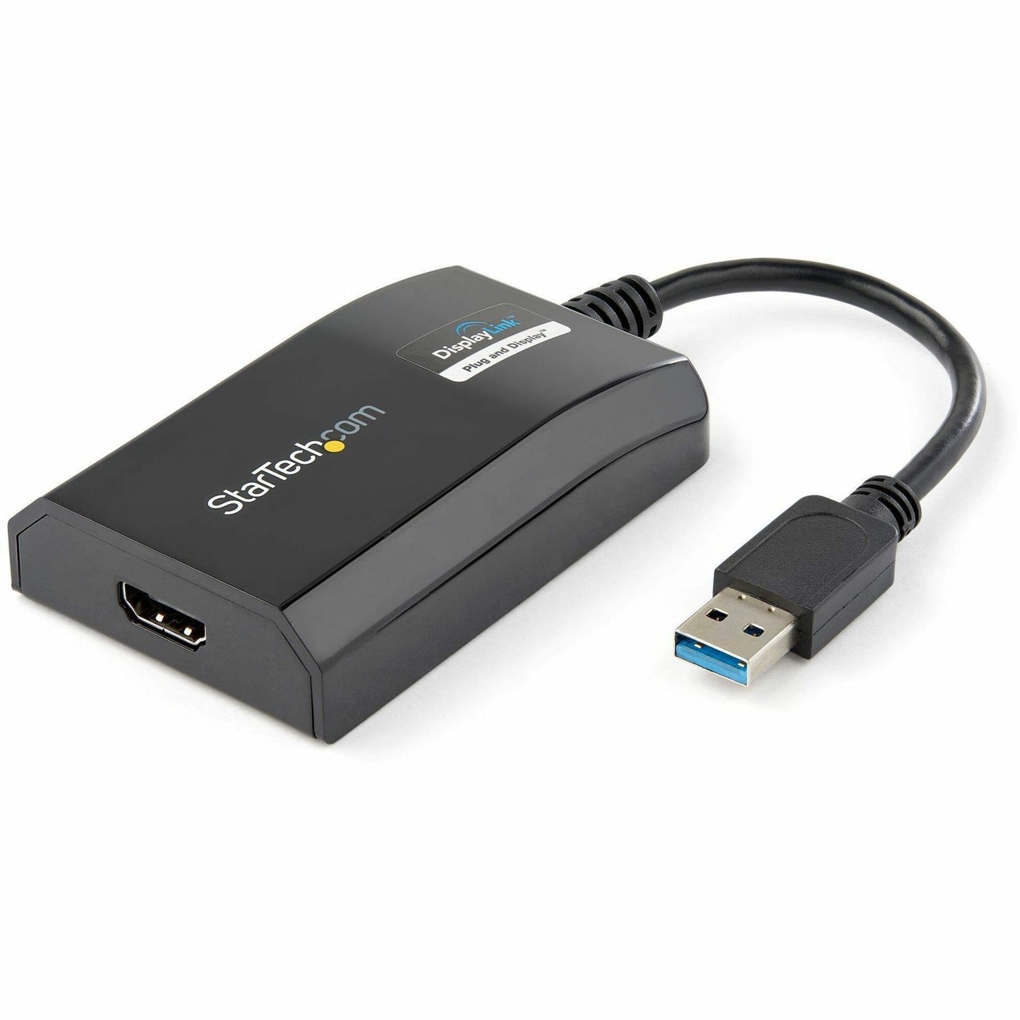 Main Image for StarTech.com USB 3.0 to HDMI Adapter, DisplayLink Certified, 1920x1200, USB-A to HDMI Display Adapter, External Graphics Card for Mac/PC