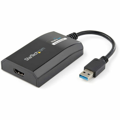 Main Image for StarTech.com USB 3.0 to HDMI Adapter, DisplayLink Certified, 1920x1200, USB-A to HDMI Display Adapter, External Graphics Card for Mac/PC