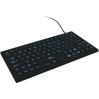 Bottom Image for SIIG Industrial/Medical Grade Washable Backlit Keyboard with Pointing Device
