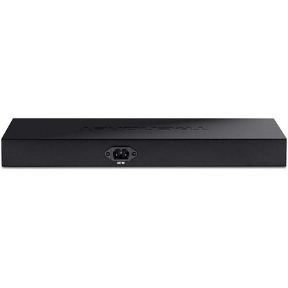 Alternate-Image2 Image for TRENDnet 24-Port Gigabit PoE+ Switch, 24 x Gigabit PoE+ Ports, 370W Power Budget, 48Gbps Switch Capacity, RackMount Kit Included, Ethernet Network Switch, Metal, Lifetime Protection, Black, TPE-TG240G