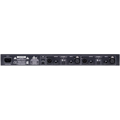Rear Image for dbx Advanced Feedback Suppression Processor with Full LCD Display