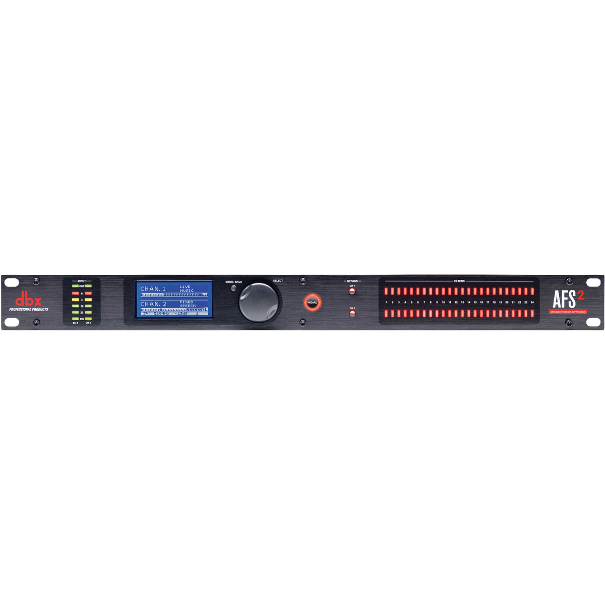 Main Image for dbx Advanced Feedback Suppression Processor with Full LCD Display