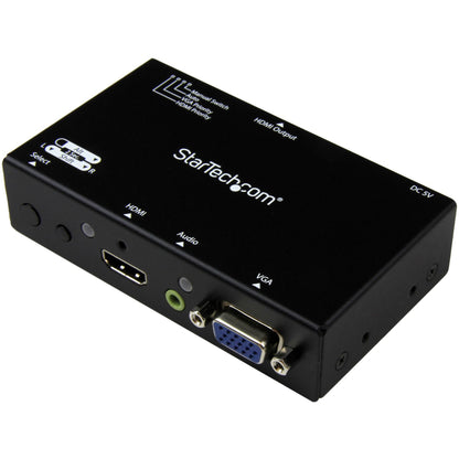 Main Image for StarTech 2x1 HDMI + VGA to HDMI Converter Switch w/ Automatic and Priority Switching - 1080p, TAA