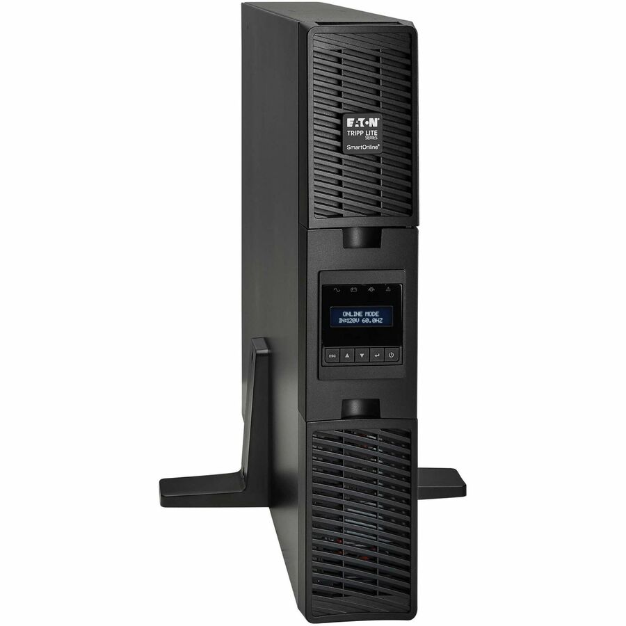 Alternate-Image3 Image for Eaton Tripp Lite Series SmartOnline 2000VA 1800W 120V Double-Conversion UPS - 7 Outlets, Extended Run, Network Card Included, LCD, USB, DB9, 2U Rack/Tower