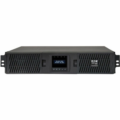 Front Image for Eaton Tripp Lite Series SmartOnline 2000VA 1800W 120V Double-Conversion UPS - 7 Outlets, Extended Run, Network Card Included, LCD, USB, DB9, 2U Rack/Tower