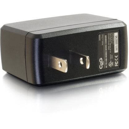 Alternate-Image3 Image for C2G USB Wall Charger - AC to USB Charger - 5V 2A Output