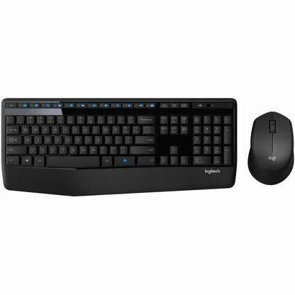 Main Image for Logitech MK345 Wireless Keyboard and Mouse Combo - Full-Sized Keyboard with Palm Rest, Comfortable Right-Handed Wireless Mouse, 2.4 GHz Wireless USB Receiver