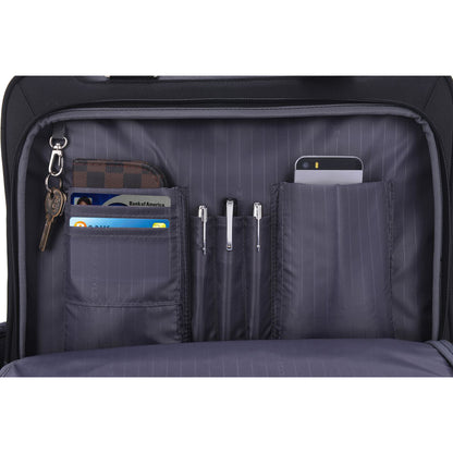 Alternate-Image3 Image for ECO STYLE Tech Exec Carrying Case (Roller) for 16" iPad Notebook - Black