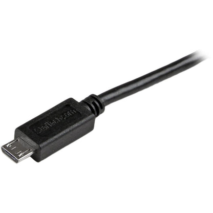 Alternate-Image2 Image for StarTech 3m 10 ft Long Micro-USB Charge and Sync Cable M/M - USB 2.0 A to Micro USB - 24 AWG