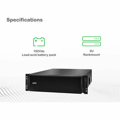 Alternate-Image10 Image for APC Smart-UPS On-Line SRT External Battery Pack, 3U Rack, 192Vdc
