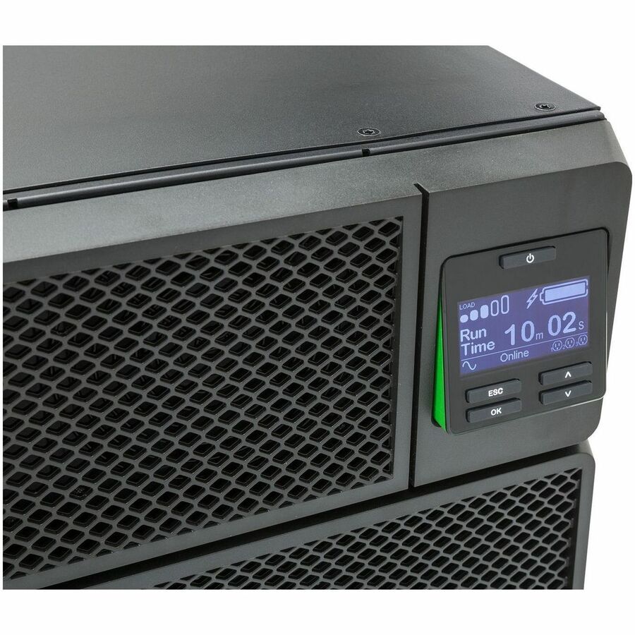 Alternate-Image1 Image for APC Smart-UPS On-Line, 5.4kVA, Rackmount 3U, 208V, 2x L6-20R+2x L6-30R NEMA outlets, Network Card+SmartSlot, Extended runtime, W/ rail kit