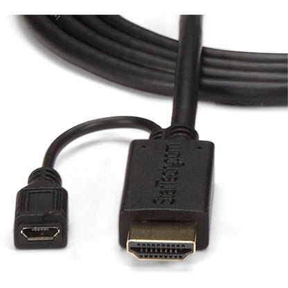 Alternate-Image6 Image for StarTech.com HDMI to VGA Cable - 6 ft / 2m - 1080p - 1920 x 1200 - Active HDMI Cable - Monitor Cable - Computer Cable