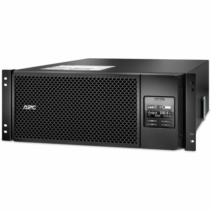 Main Image for APC Smart-UPS On-Line, 6kVA/6kW, Rackmount 4U, 208V, 2x L6-20R+3x L6-30R NEMA outlets, Network Card+SmartSlot, Extended runtime, W/ rail kit