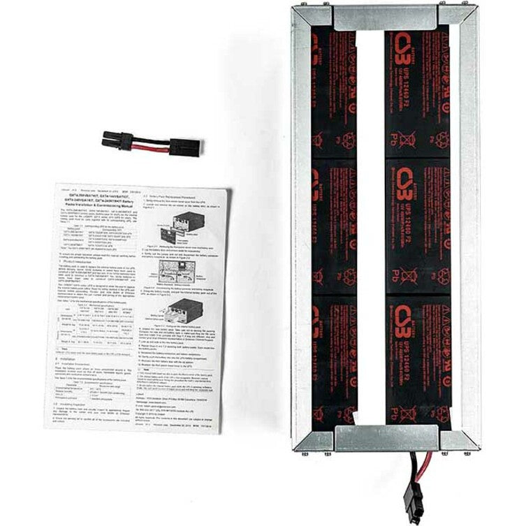 Alternate-Image1 Image for Vertiv Liebert GXT4-288VBATKIT Hot-Swappable 9 Ah, 288V Lead-Acid Battery Kit for Vertiv Liebert GXT4-8000RT208 and GXT4-10000RT208