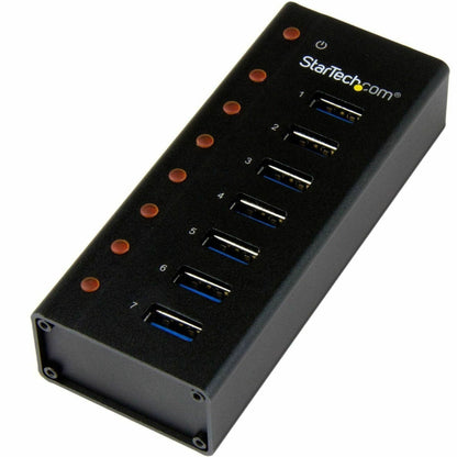 Main Image for StarTech.com 7 Port USB 3.0 Hub - 5Gbps - Desktop or Wall-mountable Metal Enclosure