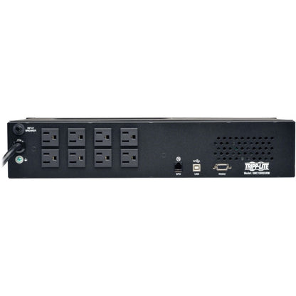 Rear Image for Tripp Lite by Eaton UPS SmartPro 120V 1.5kVA 1kW Line-Interactive Sine Wave UPS 2U Rack/Tower LCD USB DB9 8 Outlets