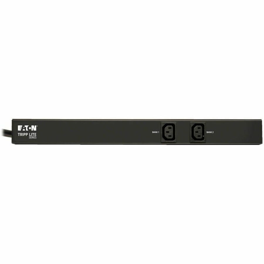 Rear Image for Eaton Tripp Lite Series 5.8kW Single-Phase 200-240V Basic PDU, 10 C13 Outlets, NEMA L6-30P Input, 12 ft. (3.66 m) Cord, 1U Rack-Mount