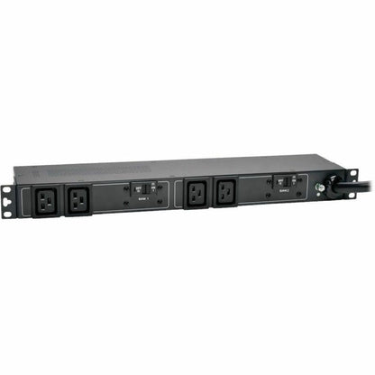 Main Image for Eaton Tripp Lite Series 5.8kW Single-Phase 200-240V Basic PDU, 4 C19 Outlets, NEMA L6-30P Input, 12 ft. (3.66 m) Cord, 1U Rack-Mount