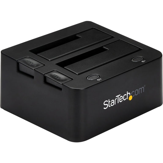 Main Image for StarTech.com Dual-Bay USB 3.0 to SATA and IDE Hard Drive Docking Station, 2.5/3.5" SATA III and IDE (40 pin), SSD/HDD Dock, Top-Loading