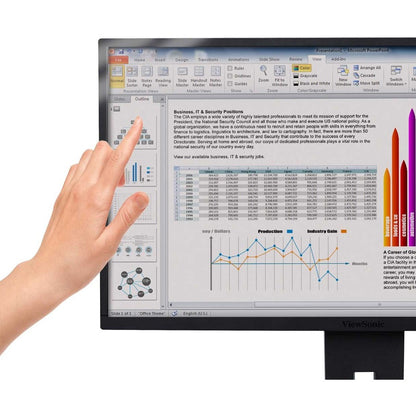 Alternate-Image8 Image for ViewSonic 23" Privacy Filter Screen Protector for Widescreen (16:9) LCD Monitor, Lightweight Anti-glare and Anti-scratch, Black.