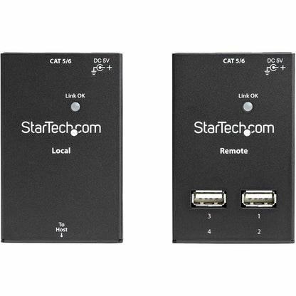 Alternate-Image4 Image for StarTech.com 4 Port USB 2.0-Over-Cat5-or-Cat6 Extender - up to 130ft (40m)
