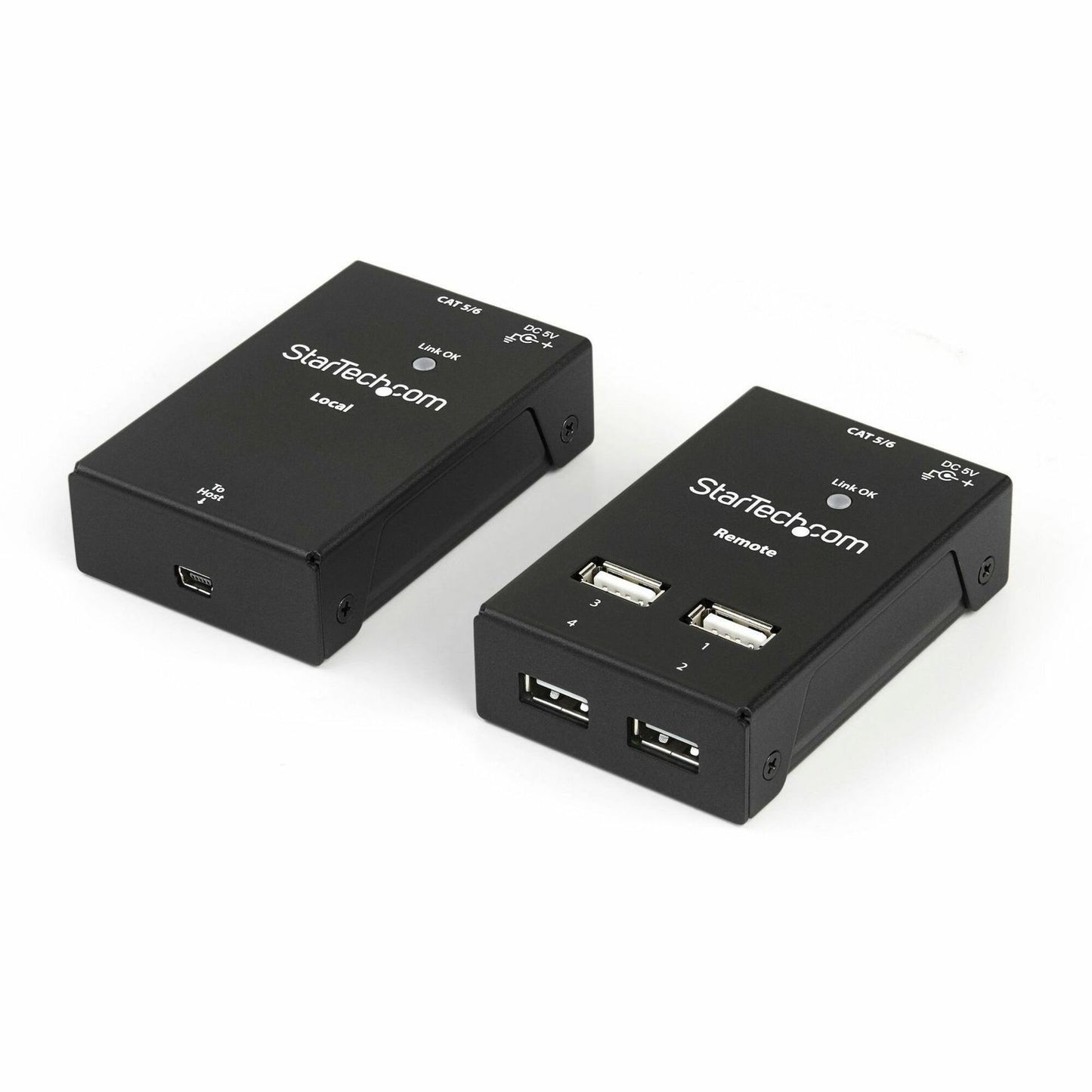 Main Image for StarTech.com 4 Port USB 2.0-Over-Cat5-or-Cat6 Extender - up to 130ft (40m)