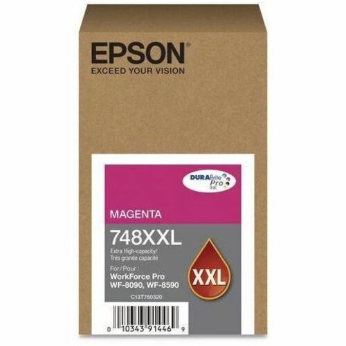 Main Image for Epson 748 Original Extra High Yield Inkjet Ink Cartridge - Magenta - 1 Pack