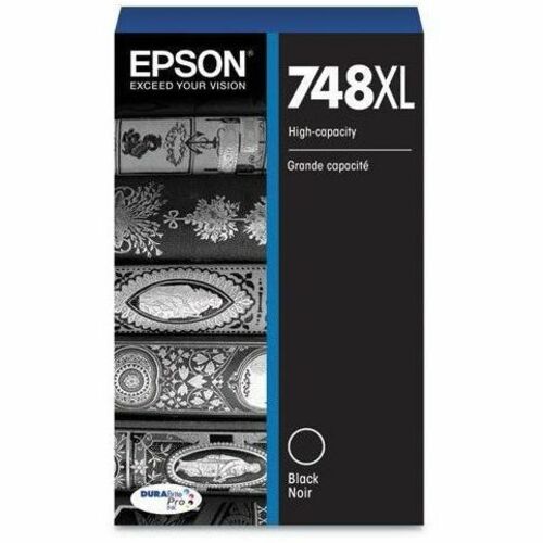Main Image for Epson DURABrite Pro 748 Original High Yield Inkjet Ink Cartridge - Black - 1 Pack