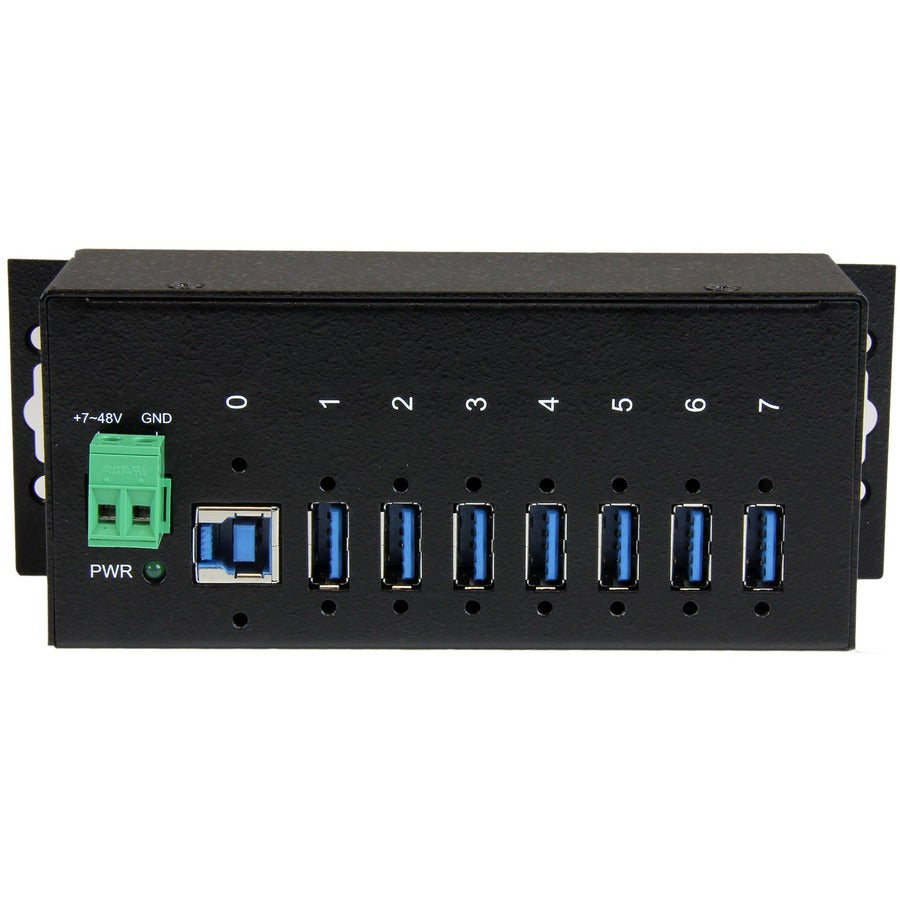 Alternate-Image2 Image for StarTech.com 7 Port Industrial USB 3.0 Hub with ESD - 5Gbps