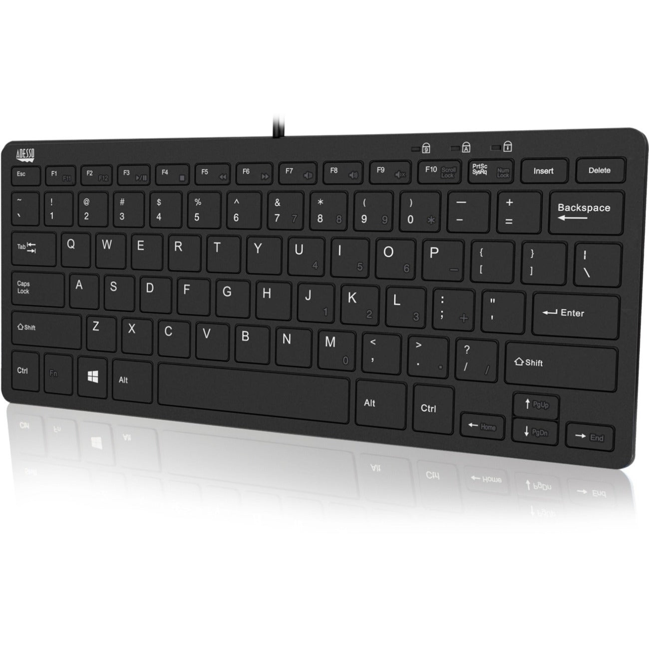 Main Image for Adesso Mini Keyboard with USB Hubs