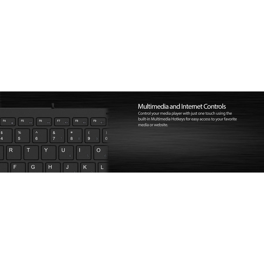 Alternate-Image1 Image for Adesso Mini Keyboard with USB Hubs