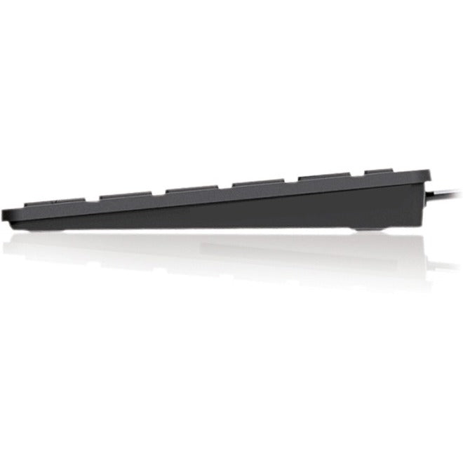 Left Image for Adesso Mini Keyboard with USB Hubs