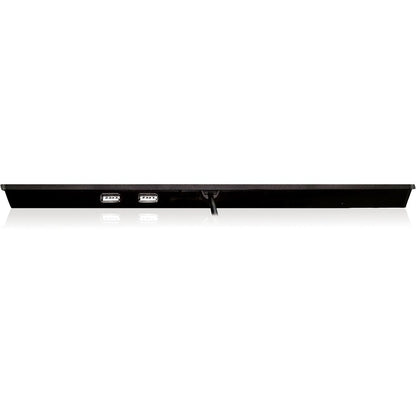 Rear Image for Adesso Mini Keyboard with USB Hubs
