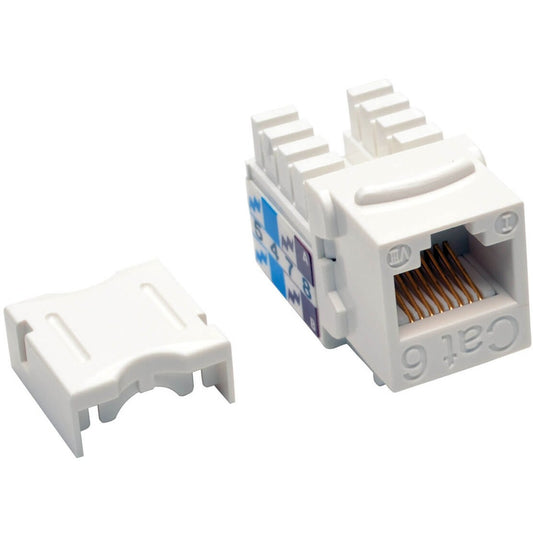 Main Image for Eaton Tripp Lite Series Cat6/Cat5e 110 Style Punch Down Keystone Jack - White, 25-Pack, TAA