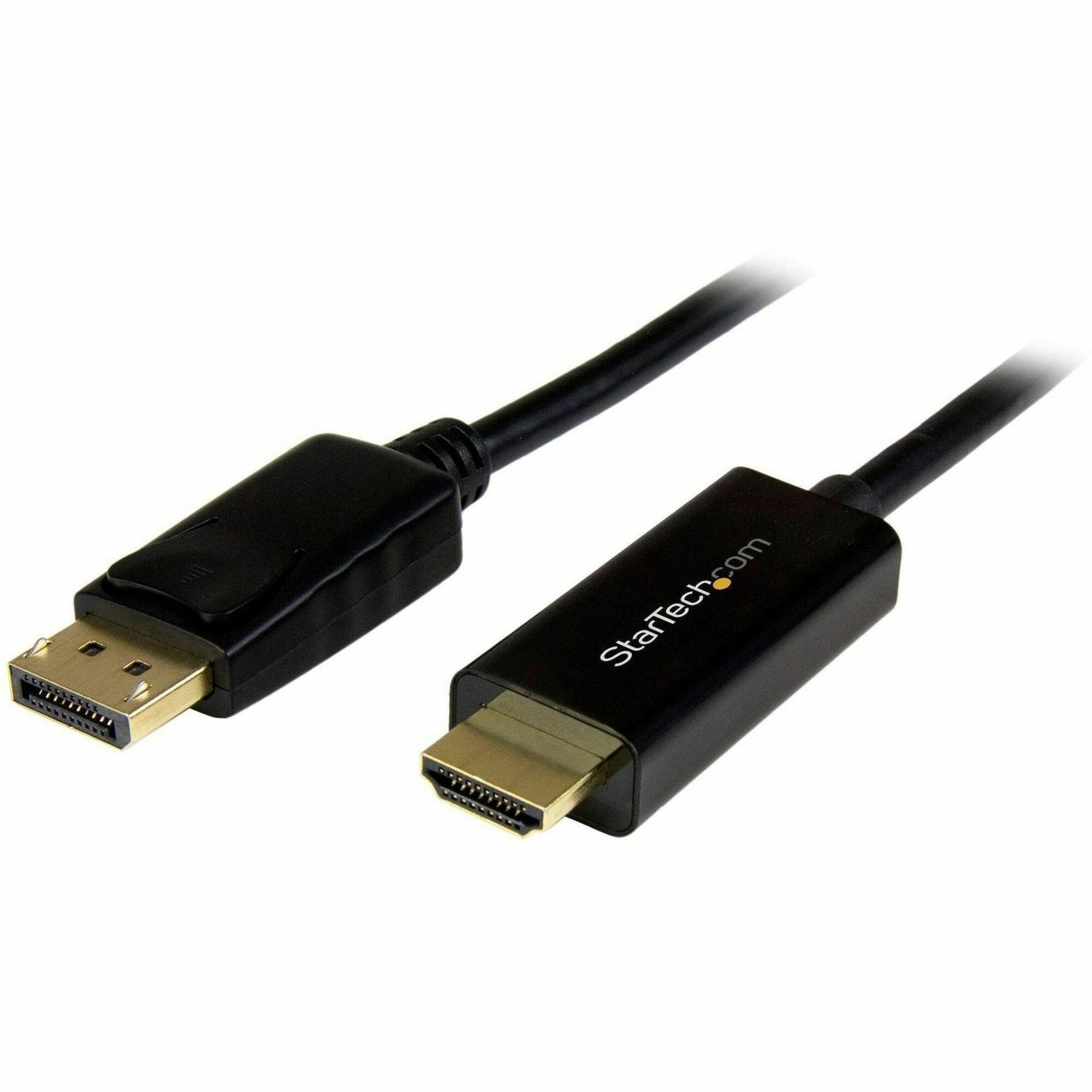 Main Image for StarTech.com DisplayPort to HDMI converter cable - 6 ft (2m) - 4K