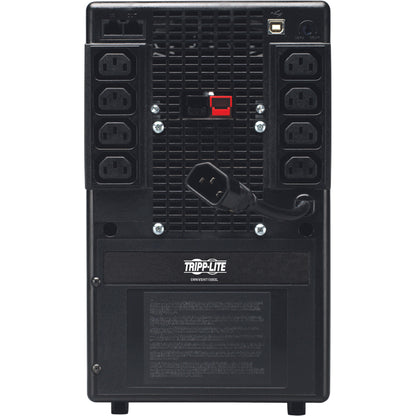 Rear Image for Eaton Tripp Lite Series OmniVS 230V 1500VA 940W Line-Interactive UPS, Extended Run, Tower, USB port, C13 Outlets