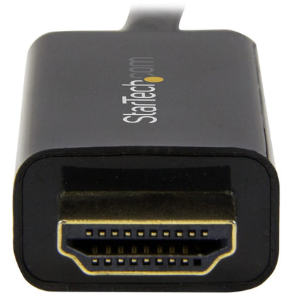 Alternate-Image4 Image for StarTech.com 3ft (1m) DisplayPort to HDMI Cable, 4K 30Hz Video, DP 1.2 to HDMI Adapter Cable Converter for HDMI Monitor/Display, Passive