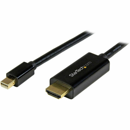 Main Image for StarTech.com 6ft (2m) Mini DisplayPort to HDMI Cable, 4K 30Hz Video, Mini DP to HDMI Adapter/Converter Cable, mDP to HDMI Monitor/Display
