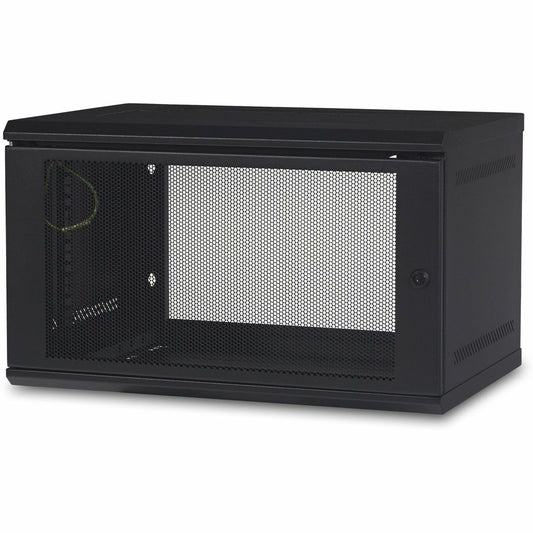 Main Image for APC NetShelter 6U Wallmount Rack Enclosure Cabinet, Single Hinged, Switch Depth, Unassembled
