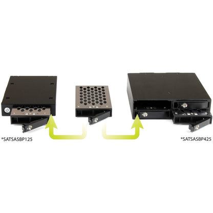 Alternate-Image6 Image for StarTech 4-Bay Mobile Rack Backplane for 2.5in SATA/SAS Drives, TAA