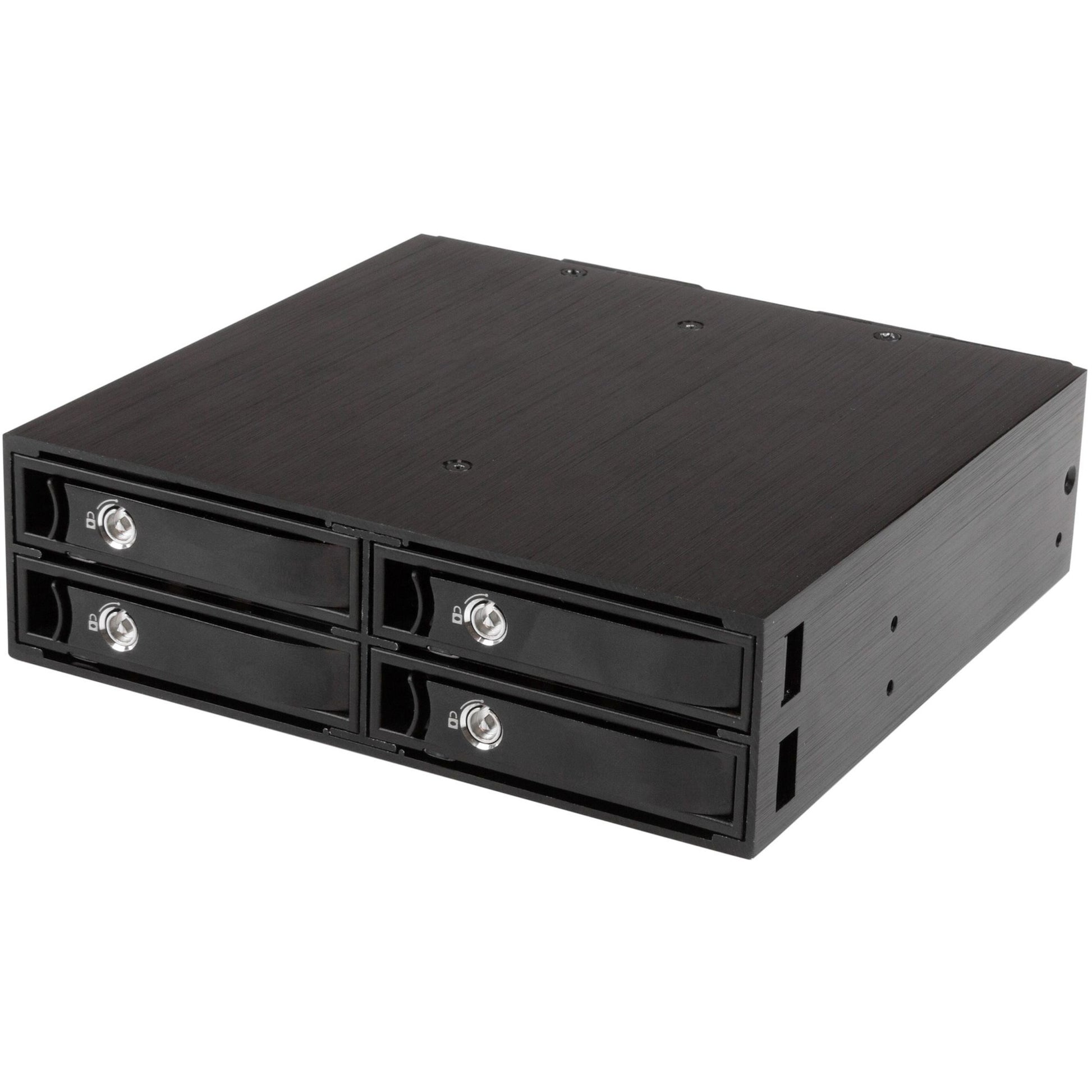 Main Image for StarTech 4-Bay Mobile Rack Backplane for 2.5in SATA/SAS Drives, TAA