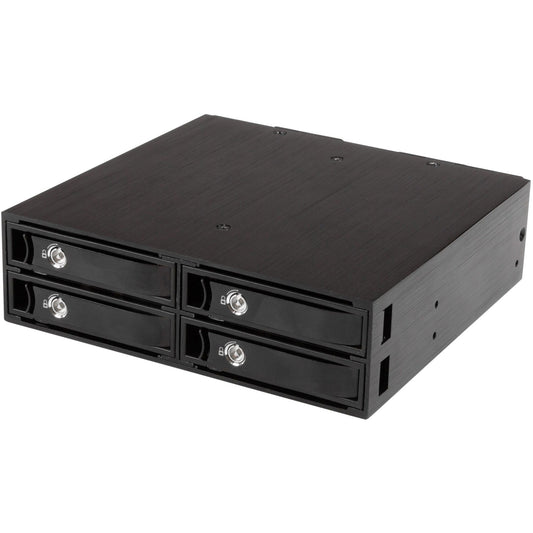 Main Image for StarTech 4-Bay Mobile Rack Backplane for 2.5in SATA/SAS Drives, TAA