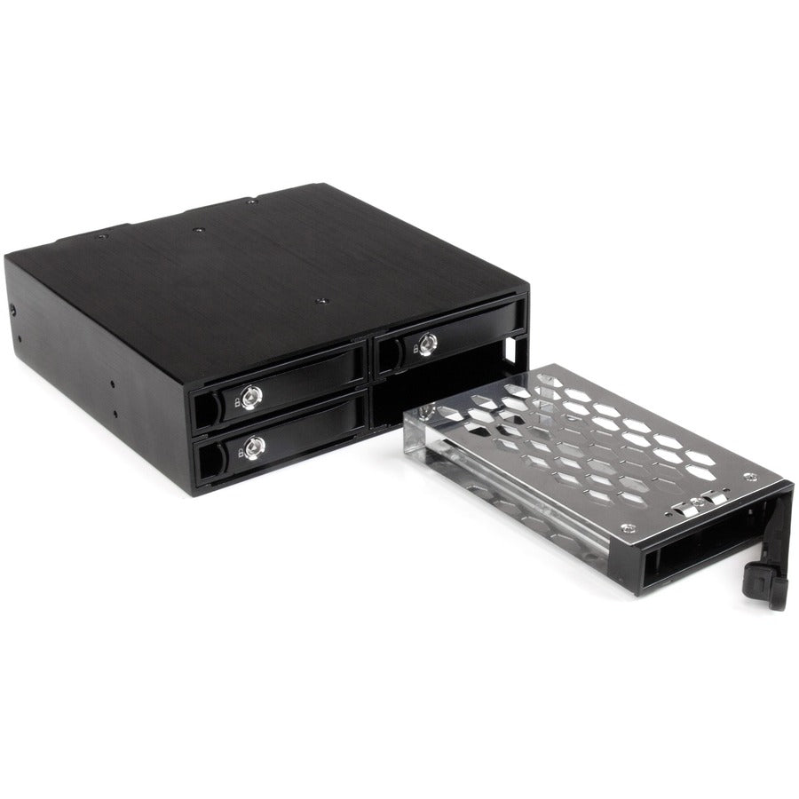 Alternate-Image4 Image for StarTech 4-Bay Mobile Rack Backplane for 2.5in SATA/SAS Drives, TAA